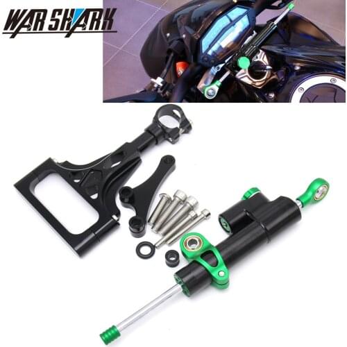 Motorcycle Accessories Stabilize Steering Damper Bracket For Kawasaki Z750 Z 750/ABS Z1000 Z 1000/ABS 2003-2009 Z750R 2011-2012