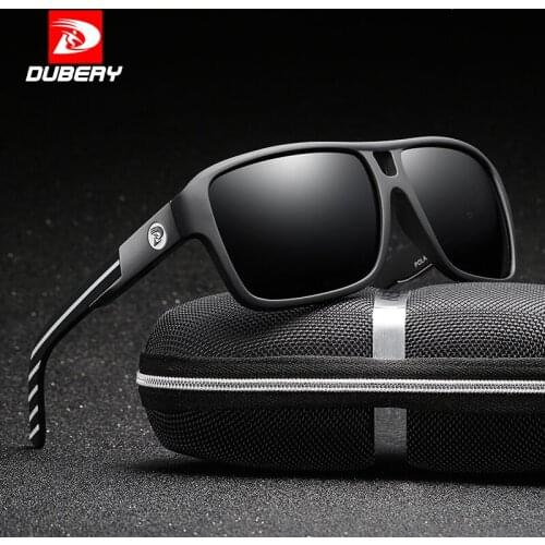 DUBERY Women Men Sport Goggle Sunglasses Fashion Eyewear Fishing Travel Driving Polarized Sunglasses UV400 Sun Glasses Dubery008