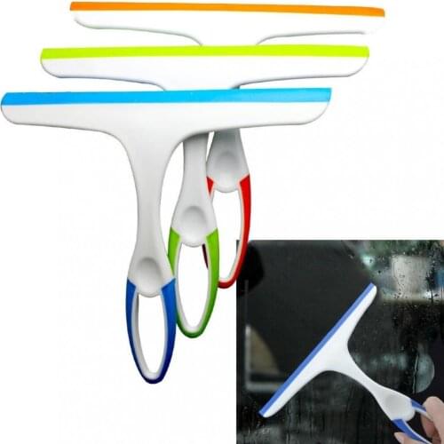 Household Cleaning Tool Window Squeegees Glass Cleaning Wiper Brush Eco-Friendly Soft Glass Scraper Glass Wiper Cleaner Helper