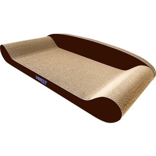 Cats Kitten Scratcher Post Interactive Corrugated Paper Toy For Pet Cat Training Toys sisal cat scratcher board