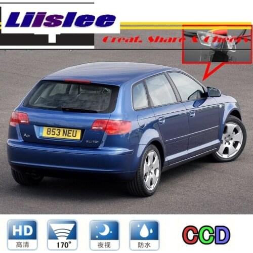 Liislee Car Camera For Audi A3 S3 2004~2009 rearview Rear View Back Up Camera Special Supply PAL / NTSC to Use CCD With RCA