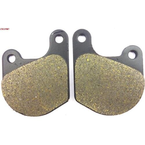 Carbon Brake Pads Set fit for HARLEY XLX 1000 XLX1000 61 1983 Front Rear 83