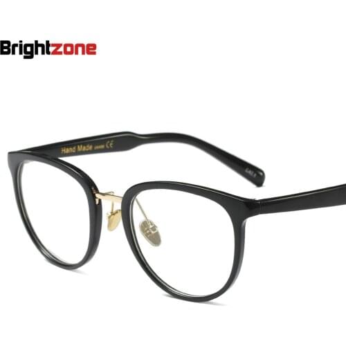 Brightzone New Pattern Concise Literature Metal Nose Support Glasses Frame Leopard Print Men Women eyeglasses UV400 Sunglasses