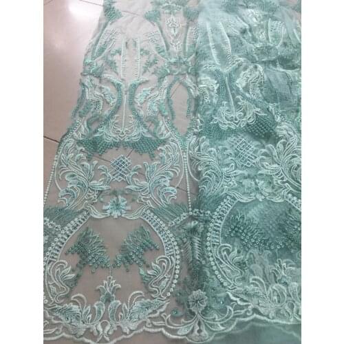 5 yards/bag ST004 mint green stone best quality polyestor tull mesh for sawing/dress fast shipping with gifts 5yards mint mesh