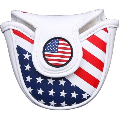Siranlive Golf Mallet Head Cover Putters with Magnetic Closure for Furtura , M mallet putter , golo 5R