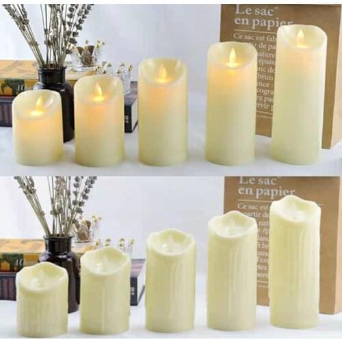 Led Candle Electronic Candle Flameless Candle Swing Candle Light Home Party Decoration Supplies Christmas Decorations New Year