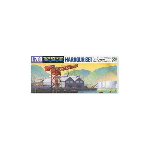 TAMIYA 1/700 scale model 31510 Japanese harbor scenario group HARBOUR set