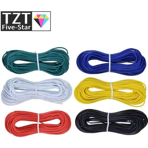 TZT 10M UL-1007 24AWG Hook-up Wire 80C / 300V Cord DIY Electrical Wire cable Red/Black/Blue/Yellow