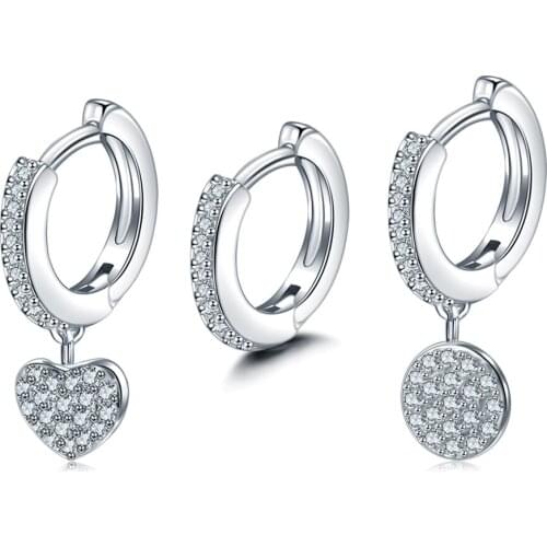 2020 Creative 1Pc 20G Steel Ear Ring Tragus Cartilage Earrings Piercing for Women Ear Piercing Jewelry Ornament