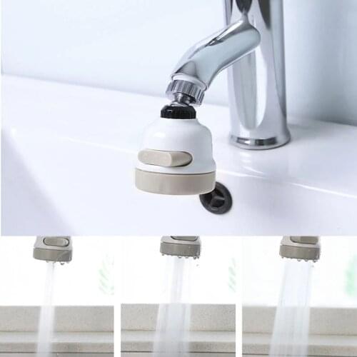 360 Degree Rotating Kitchen Appliance Faucet Aerator Faucet Water Saver 3 Modes Faucet Filter Faucet Extender Extender Booster