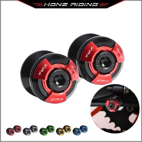 For Benelli TRK 502 502X 2016-2021 UP Motorcycle Accessories Swingarm Spools Slider Stand Screws