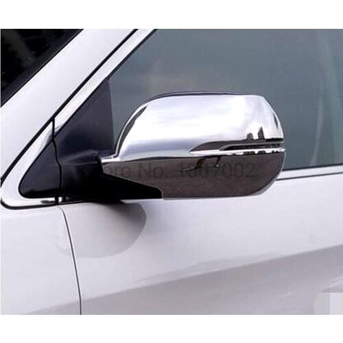 For Honda CRV CR-V 2015 2016 2pcs ABS Chrome Car Side Rearview Mirror Cover Protectors Molding Trim Sticker Accessories