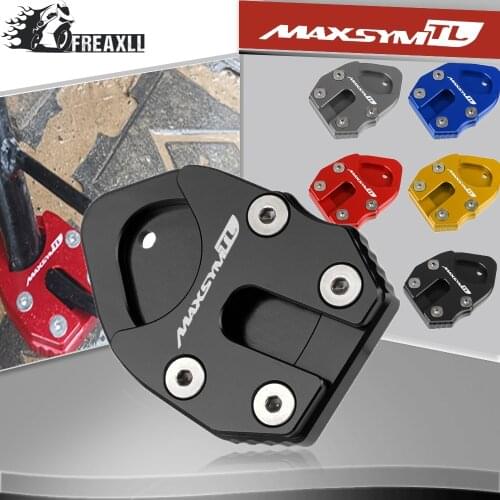 For SYM MAXSYM TL 500 Maxsym TL500 MAXSYMTL 500 2019 2020 2021 Motorcycle Sidestand Kickstand Foot Plate Pad Enlarge Extension