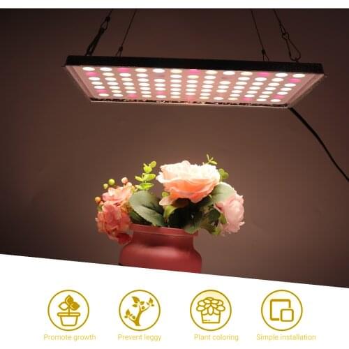 450W Quantum Grow Light 91LEDs BORUiT Full Spectrum Phyto Lamp for Plant Hydroponic Greenhouse Seedling Cultivation Growth Light