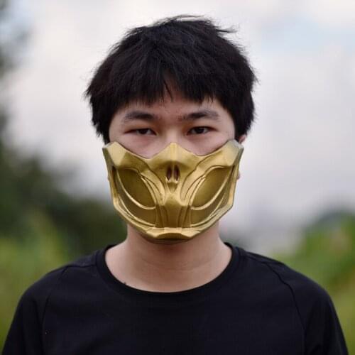 Mortal Kombat 2021 Mask Sub-Zero / Scorpion New Version Resin Halloween Cosplay Collectors Edition