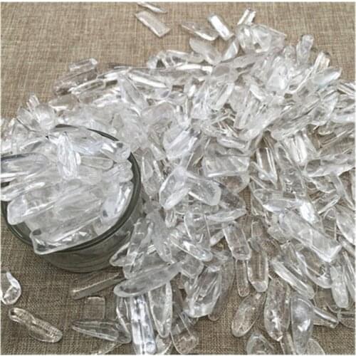 Natural Clear Quartz Chips Crystal Spiritual Gravels For Decoration