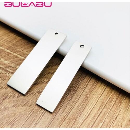 2019 New Personalized Charms Signature Necklace Pendants Rectangle Tags Customize Creative Festival Gifts Key Pendant Jewelry