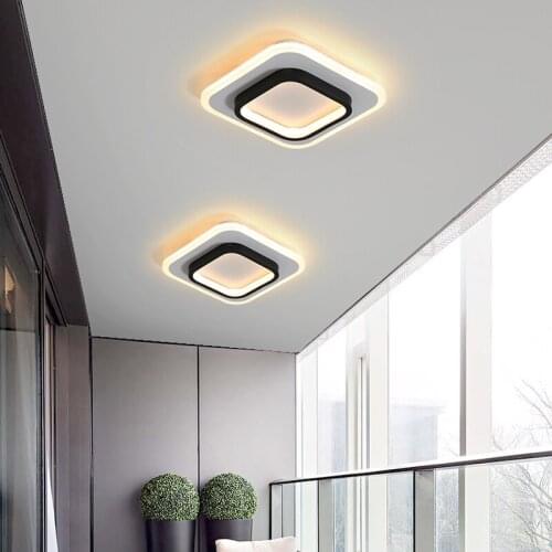 Modern simplicity Iron Ceiling Light Cozy Loft Decor Bedroom LED Indoor Lighting Decorate Ceiling Lamp Corridor Aisle Balcony