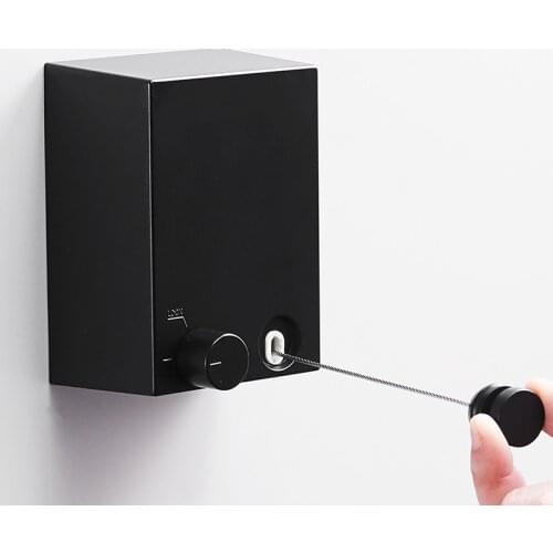 Clothes hanger hangers for clothes Retractable clothes hanger clothes drying rack Indoor telescopic wire rope hanger