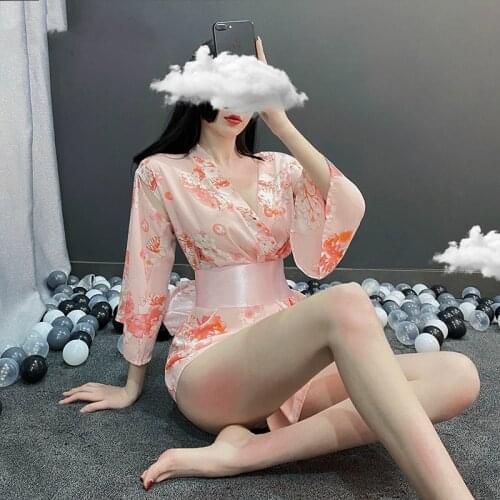 Japanese Kimono Lolita Costume Woman Sexy Gothic Halloween Costumes for Women Dress Anime Cosplay Costumes for Women Adult