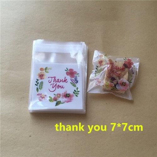 100pcs OPP Cute Small Monster Sharp Teeth Baking Christmas Gift Packaging Bags Wedding Cookie Candy Plastic Bag