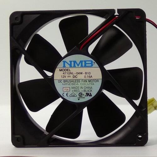 4710NL-04W-B10 12V 0.16A 12025 12CM 2wire fan