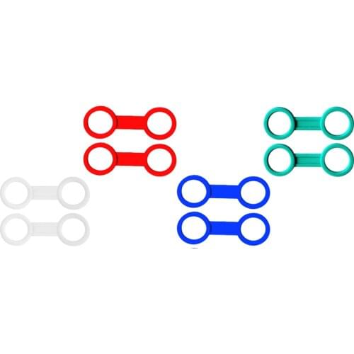 2 Pieces Universal Scuba Diving Silicone Snorkel Keeper Holder Retainer for Attaching Snorkel to a Mask Diving Accessories