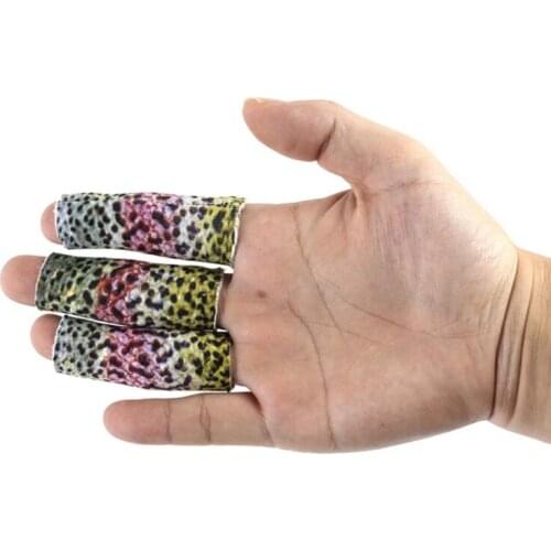 3pcs/set Fishing Finger Sleeve Protector Cover Anti Scratch Protection Soft Elastic Finger Skin Protective Sleeve Hand Guard