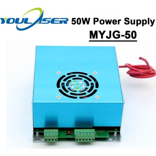 50W Laser Power Supply MYJG-50G 110V 220V for Co2 Laser Tube Engraving Cutting Machine