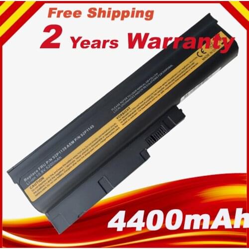 Laptop battery for IBM Thinkpad T61 R60 Z60 z61 T60 R61 BATTERY FOR IBM/LENOVO T60 R60 SL300 SL400 W500 4400mah