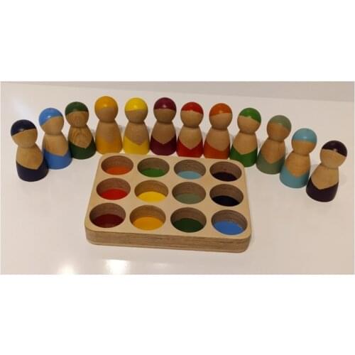 Aliwooden Color And Shape Educational Toys