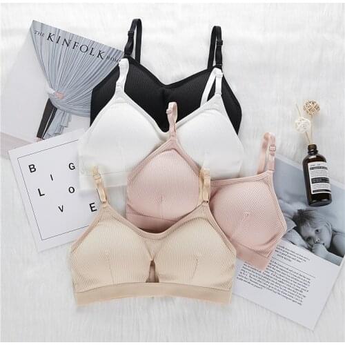 Comfort Wirefree Bras For Women Push Up Bra Sexy Lingerie Female Brassiere Hollow Out Cotton Seamless Underwear Padding Bralette