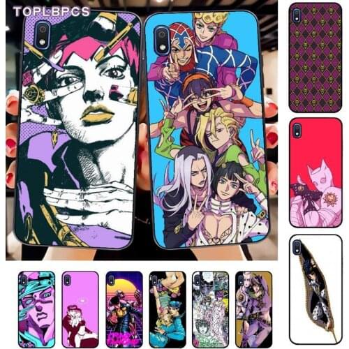 TOPLBPCS JOJO 39 s Bizarre Adventure Japanese Anime Phone Case for Samsung A10 20s 71 51 10 s 20 30 40 50 70 80 91 A30s 11 31 21
