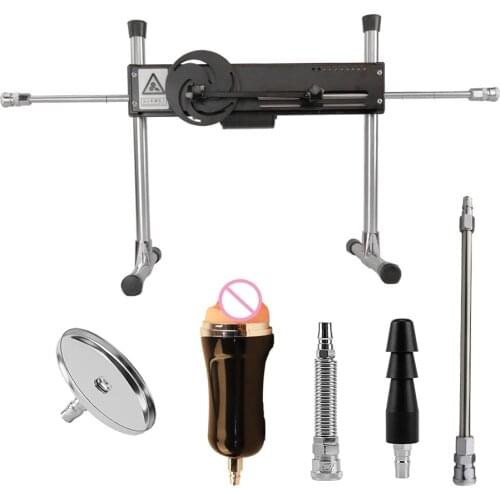 FREDORCH Sex Machine Vac-u-Lock Turbo Power Extremely Quiet Automatic Sex Machine Gun Solid Steel Erotic Love Machines for Women