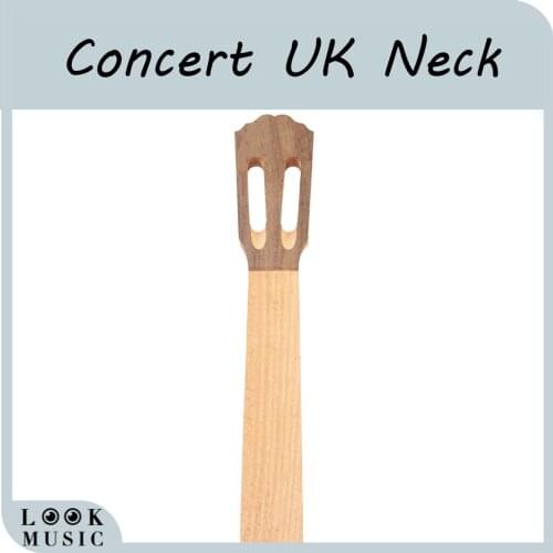 Classical Concert Ukulele Neck 23" Mahogany Uku Neck Rosewood Veneer Ukulele Parts