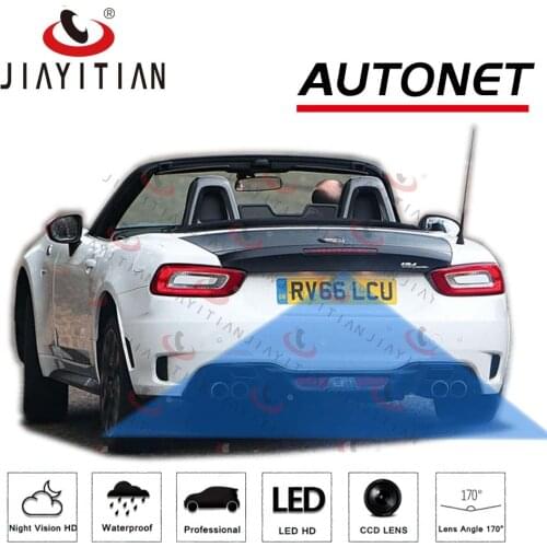 JIAYITIAN Rear view Camera for Fiat Abarth 124/124 Spider ccd Reverse Camera/Backup Camera Original Reverse Hole camera