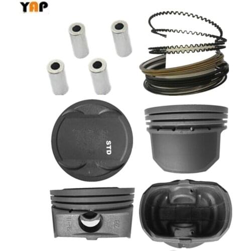 STD G4KD Piston &Piston Ring Set for FitHYUNDAI KIA YF K4 K5 IX35 NFC NF G4KD 2.0L L4 16V 23410-2G000 23040-2G000