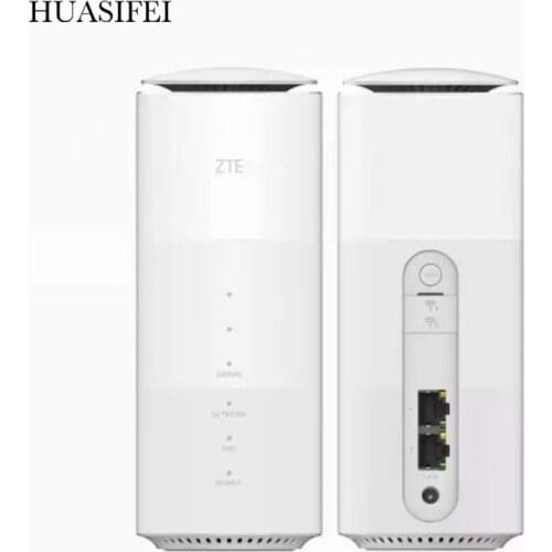 ZTE 5G router 4g sim card WiFi 6 router 5G NR + LTE EN-D Sub6G: n77 / 78/79/41 4G FDD: n1 / 3/5/8 / 28TDD: B34 / 39/40/41