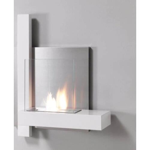 SUNFLAME Bio ethanol fireplace VOG81S with stainless steel bio ethanol burner wall mounted model