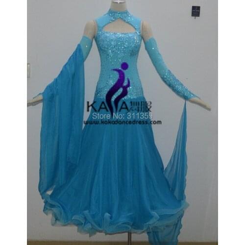 KAKA DANCE B1425,New Dance Wear Ballroom Standard Dance Dress,Waltz Competition Dress,Women,Ballroom Dance Dress