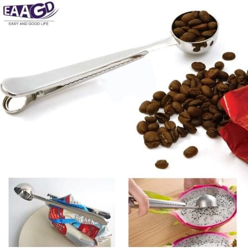 1Pcs Coffee Scoop, Stainless Steel Multi function coffee Measuring Spoon,Great for Measuring Coffee,Tea,Protein Powder