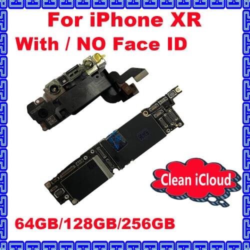 Clean iCloud Original Motherboar For iPhone 11 Pro 11Pro Full Unlocked Mainboard Logic Board With / NO Face ID Support LTE