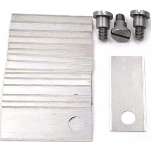 36PCS new Auto Robot Mower Blade Lawnmower Blades & Screws 42*17.5*o.6mm Silver New