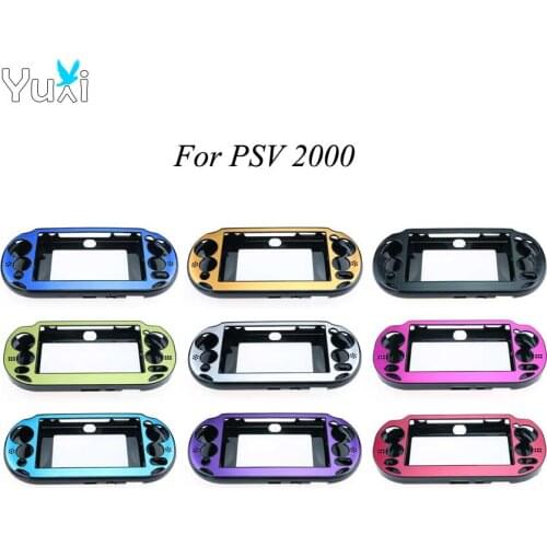 YuXi Aluminum Plastic Protective Skin Game Console Case Cover Shell for Sony PlayStation PS Vita 2000 PSV PCH-20 Accessories