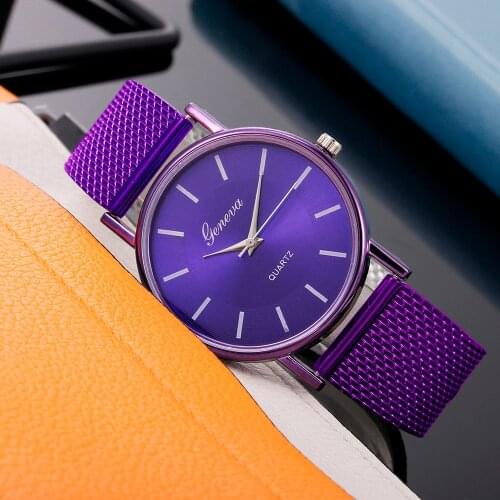Hot Selling Geneva Womens Casual Silicone Strap Quartz Watch Top Brand Girls Bracelet Clock WristWatch Women Relogio Feminino
