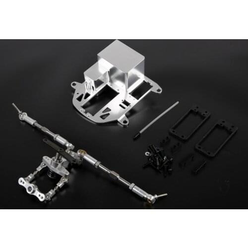 CNC alloy electronics case symmetric steering gear kits for HPI ROVAN 1/5 GAS CAR 5SC 5B 5T