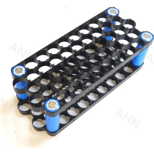 18650 W type battery holder , 5w10 Lithium battery holder,for18560 battery pack Fireproof materials
