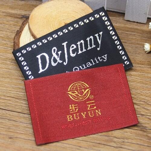 Customized garment shirt jacket shoe labels/woven labels/printed clothing label/embroidered tag