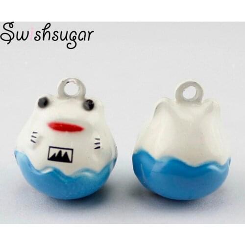 Cute Forg Jingle Bells Fit Christmas Tree Bell Charms Holiday Festival Decoration