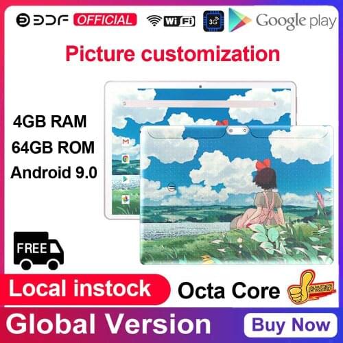 10 Inch Tablet Pc 2GB RAM 32GB ROM Google Play Dual SIM 4G Phone Call Octa Core WiFi Android 9.0 Tablet 10.1 IPS 1280*800 Tablet